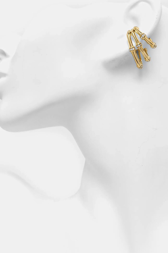 Kiegészítők Guess fülbevaló BAMBOO JUBE05.169JW arany