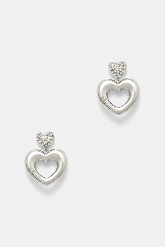 Σκουλαρίκια Guess CRAZY IN LOVE ροζ JUBE05.209JW