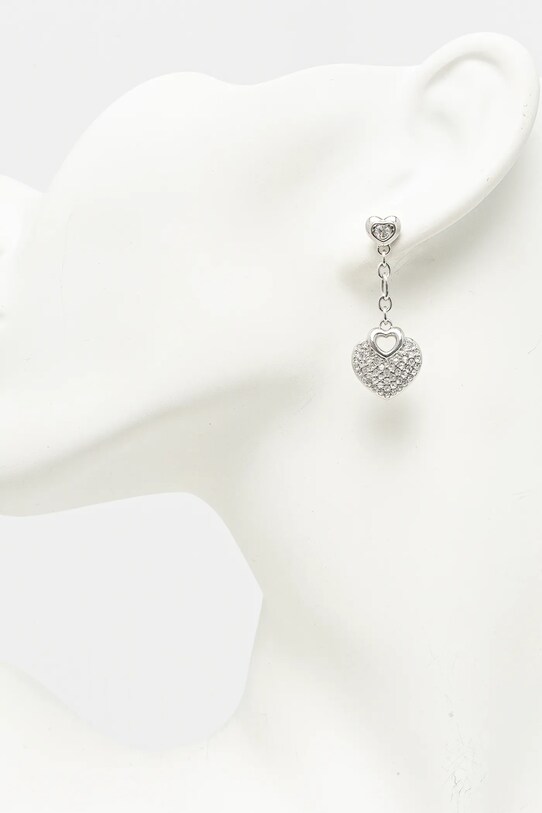 Аксесуари Сережки Guess CRAZY IN LOVE JUBE05.210JW срібний
