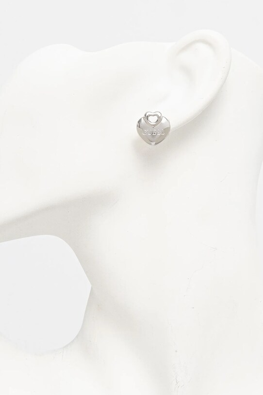 Accesorii Guess cercei CRAZY IN LOVE JUBE05.218JW argintiu