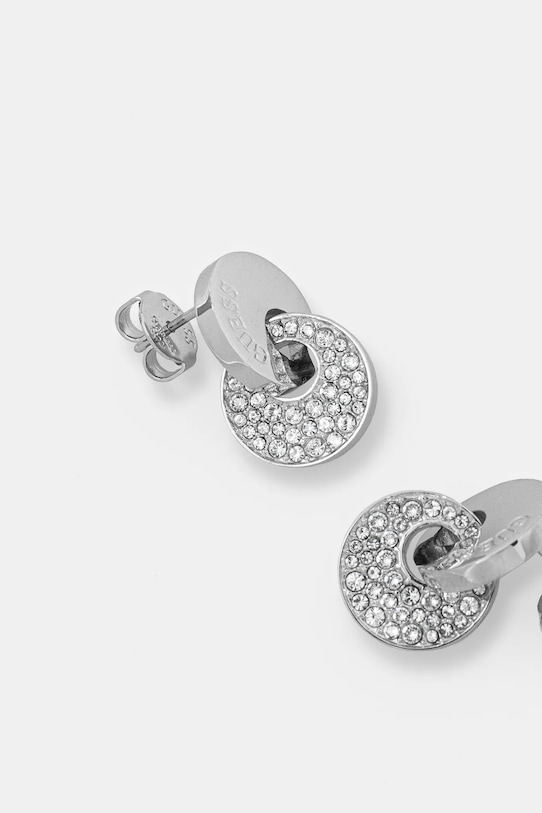 Αξεσουάρ Σκουλαρίκια Guess BLOOMING SUMMER JUBE05.221JW ασημί