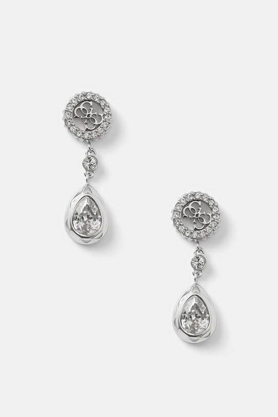 Guess cercei 4G LIGHT zirconiu cubic argintiu JUBE05.235JW