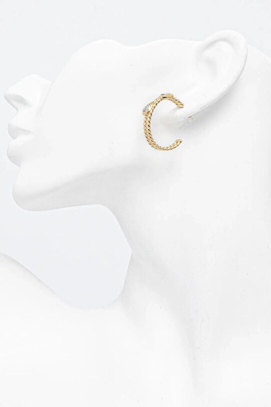 Аксесуари Сережки Guess 4G LIGHT JUBE05.245JW золотий