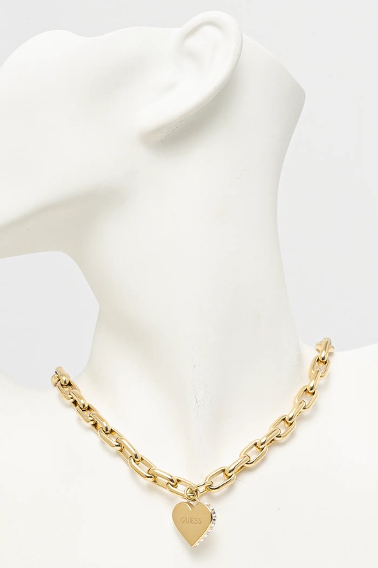 Doplnky Náhrdelník Guess FALLING IN LOVE JUBN02.233JW zlatá