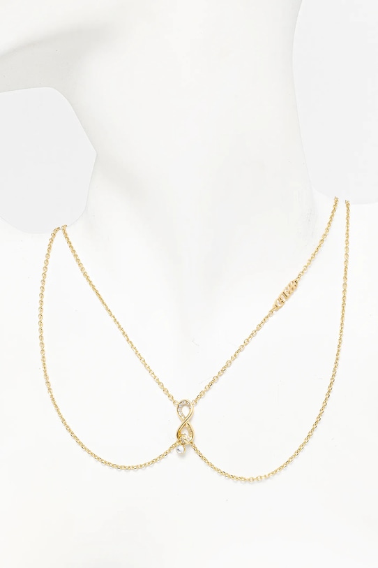 Akcesoria Guess naszyjnik ENDLESS DREAM JUBN03.261JW złoty