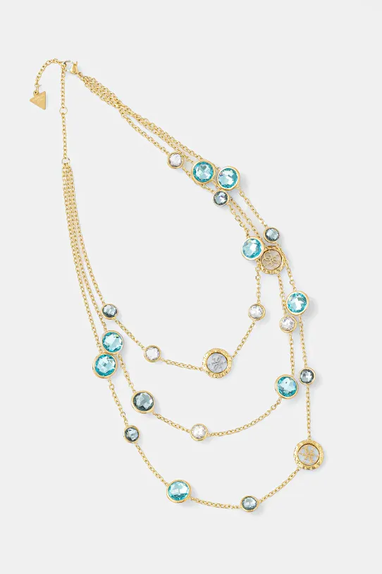 Guess naszyjnik PETRA Gift Box złoty JUBN05.090JW