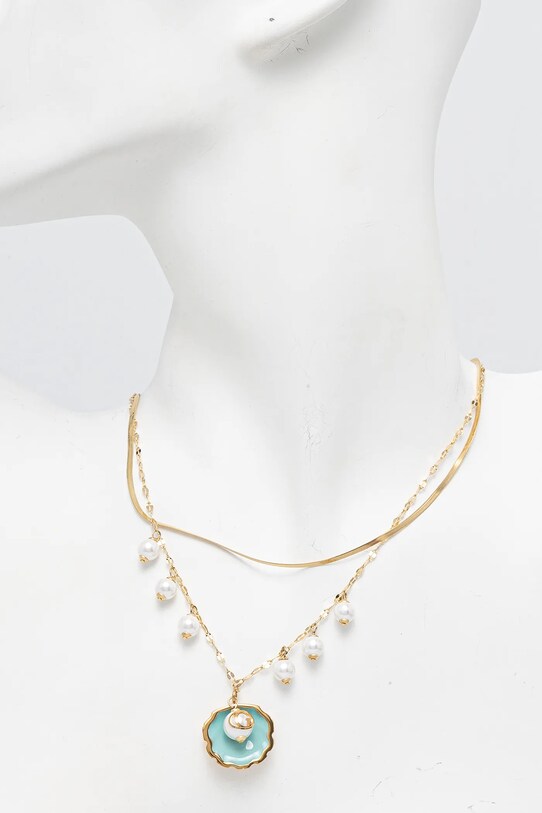 Accesorii Guess colier SEASHELL JUBN05.129JW aur