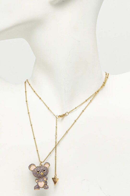 Guess naszyjnik VINTAGE JUBN05.139JW złoty SS25