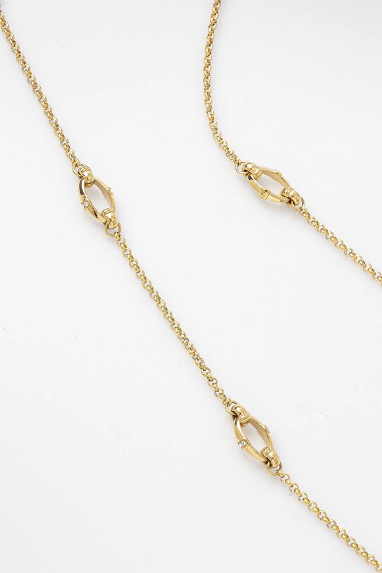 Цепочка Guess BAMBOO JUBN05.166JW золотой SS25
