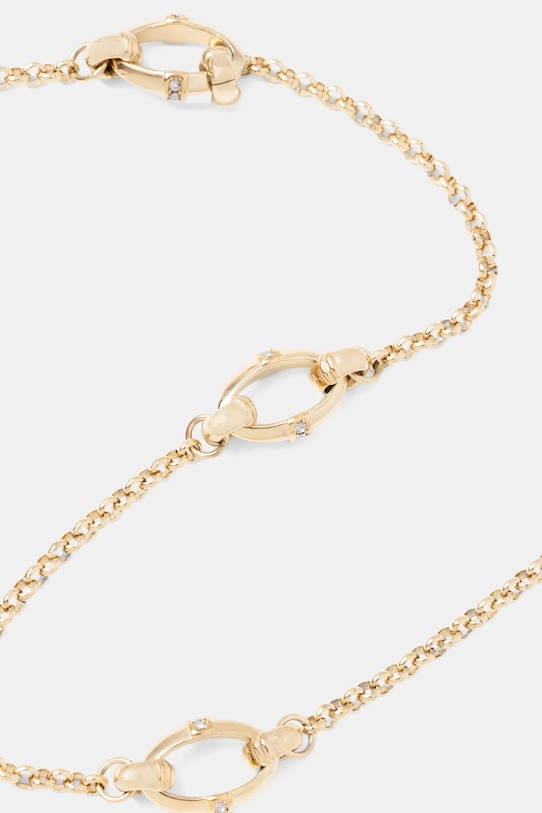 Náhrdelník Guess BAMBOO JUBN05.166JW zlatá SS25