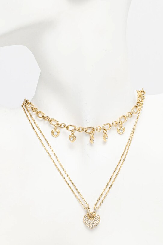 Dodaci Ogrlica Guess CRAZY IN LOVE JUBN05.208JW zlatna