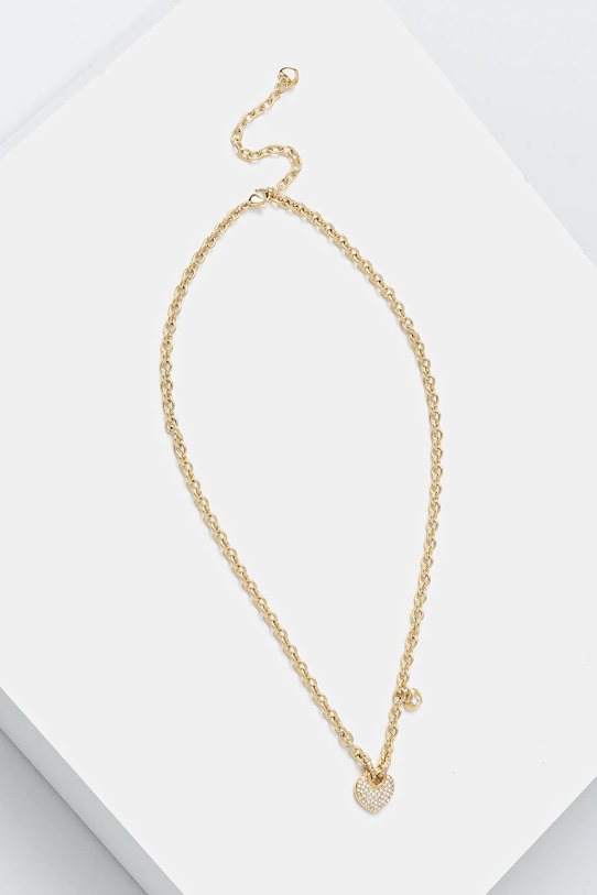 Guess naszyjnik CRAZY IN LOVE złoty JUBN05.212JW