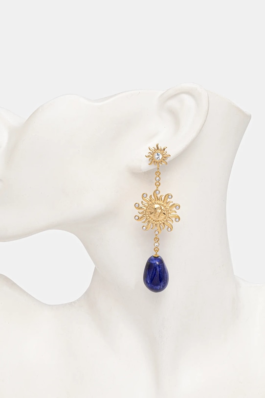 Náušnice Guess SOLELUNA JUBE05.085JW zlatá SS25