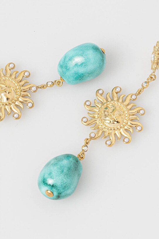 Accesorii Guess cercei SOLELUNA JUBE05.085JW aur