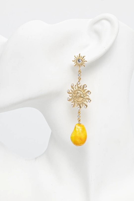 Сережки Guess SOLELUNA JUBE05.085JW золотий SS25