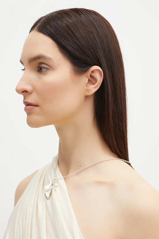 Our Legacy silver necklace Beach Scrapper A2258BS silver SS25