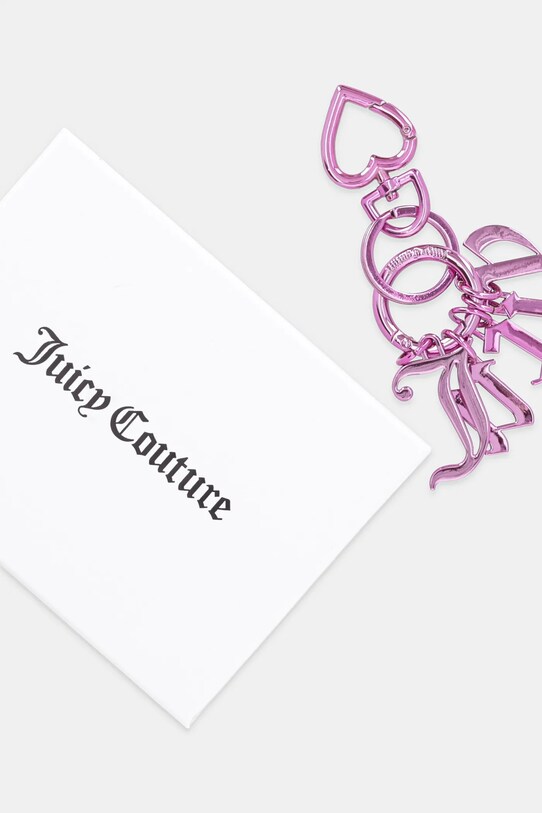 Juicy Couture breloc AEJ1K8603WIZ roz SS25