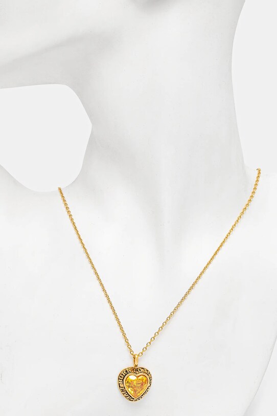 AMBUSH colier de argint Heart Class Ring Charm Necklace aur 12114803