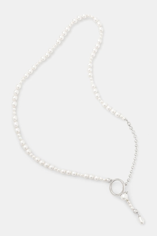 Strieborný náhrdelník AMBUSH Pearl Strand Necklace Darčekový box biela 12115268