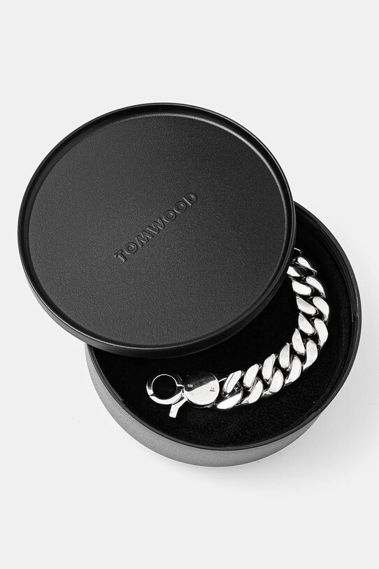 Accessories Tom Wood silver bracelet Danny Bracelet Slim 101304.7 silver