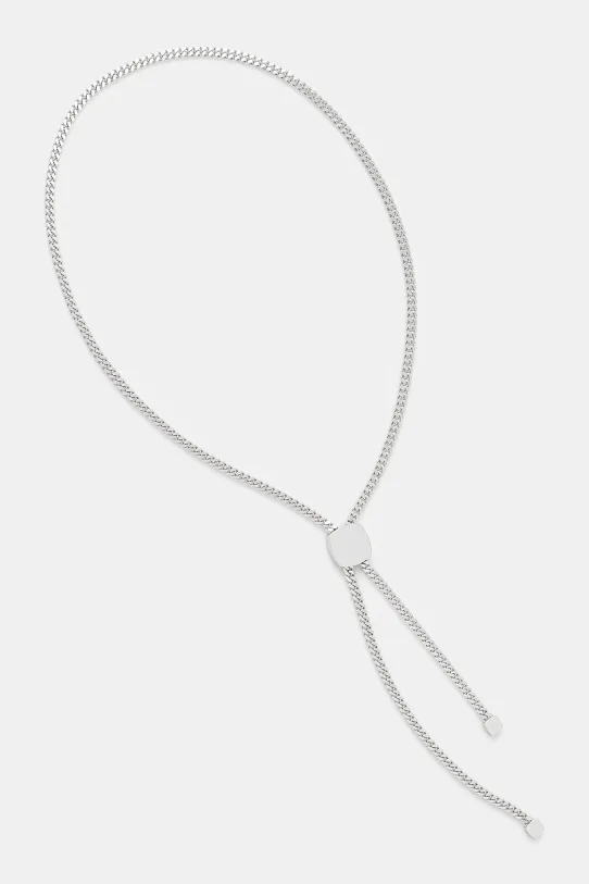 Srebrna ogrlica Tom Wood Umi Bolo Tie Gift Box srebrna 101451