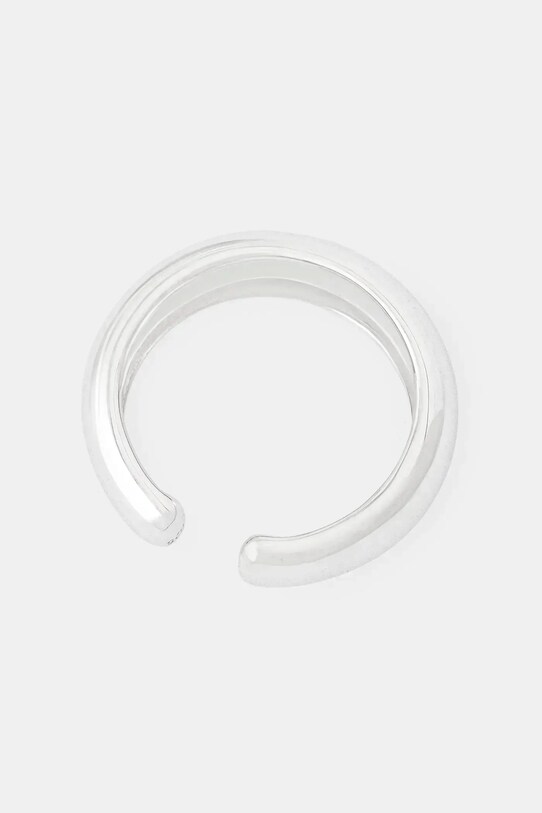 Ασημένιο σκουλαρίκι Tom Wood Ear Cuff Thick 100412 ασημί SS25