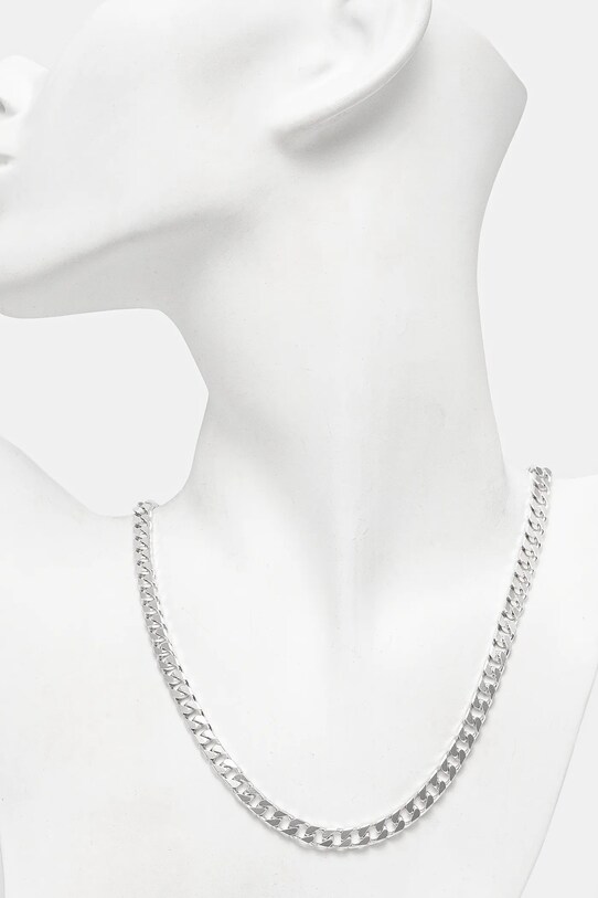 Accessories Tom Wood silver necklace Frankie Chain 100477 silver