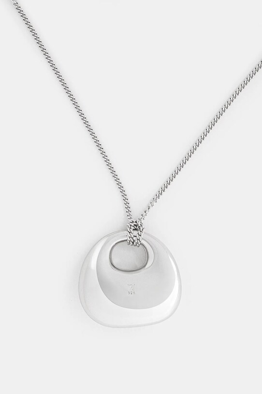 Tom Wood naszyjnik srebrny Bao Pendant 101300 srebrny SS25