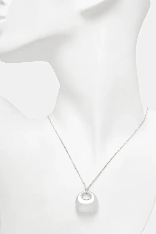 Tom Wood naszyjnik srebrny Bao Pendant srebrny 101300