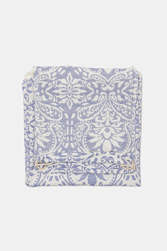 United Colors of Benetton prosop de plajă din bumbac 665N1800T albastru SS25