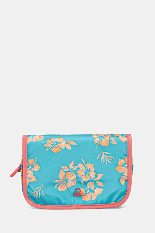 United Colors of Benetton borsa da toilette turchese 6B5B1Y01Y