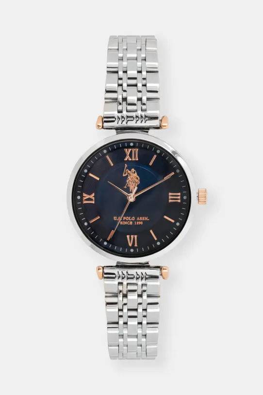 Годинник U.S. Polo Assn. HARPER срібний USP5834BL