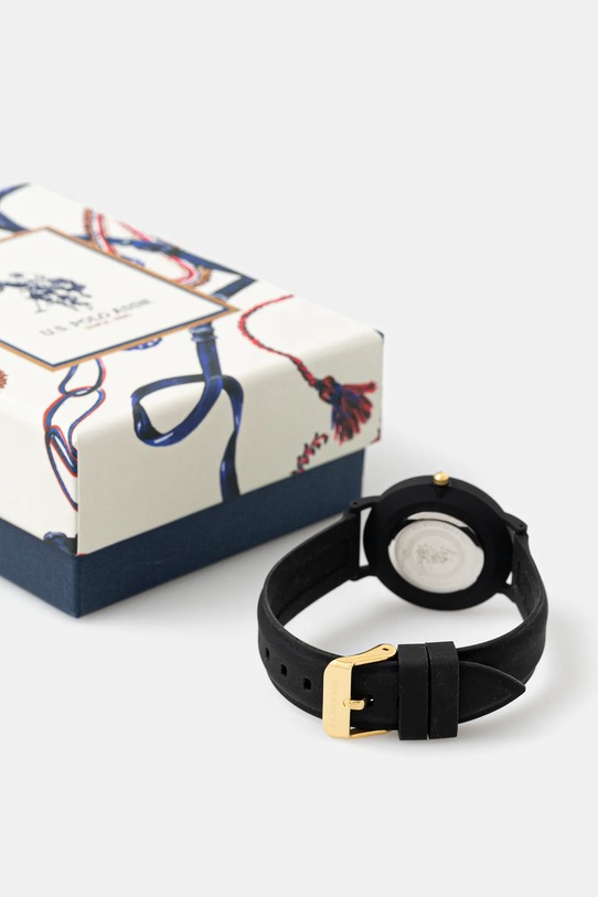 U.S. Polo Assn. zegarek LUCY USP8163BK czarny SS25