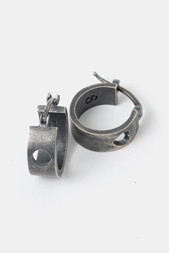MM6 Maison Margiela kolczyki SM7VG0085.P7356.952 srebrny SS25