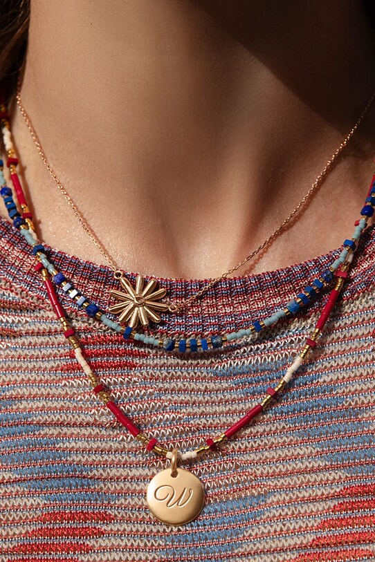 Doplňky Náhrdelník Lilou 252/400/LAN/NIE/PO zlatá