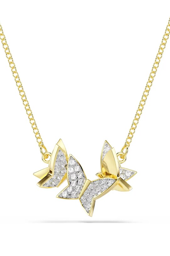 Swarovski naszyjnik kryształ Swarovskiego złoty 5736068