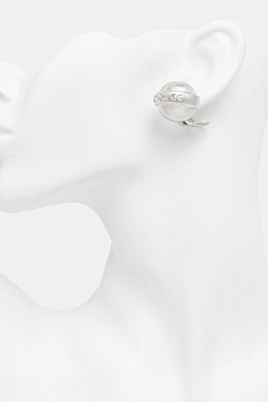 Fiorucci clip on earrings Lollipop U01FMAJE145MT01GY02 silver SS25