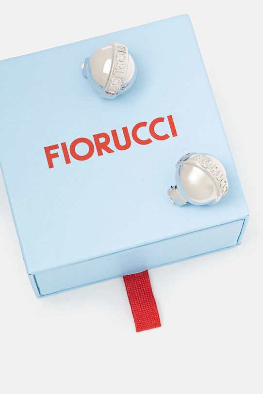 Accessories Fiorucci clip on earrings Lollipop U01FMAJE145MT01GY02 silver