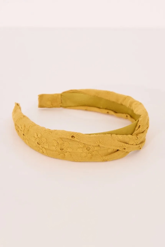 women'secret opaska do włosów żółty 7899660