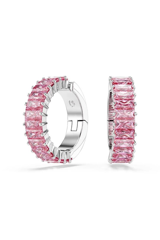 Swarovski fülbevaló cirkónia rózsaszín 5719140