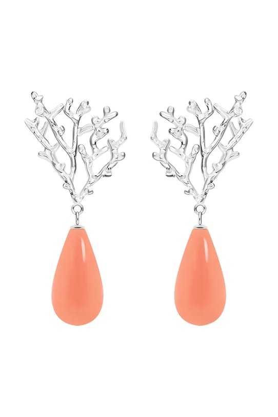 Lilou orecchini placcati in argento argento 253/46/KOL/KOR/SR