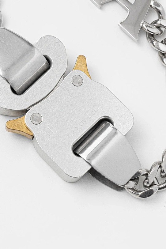Браслет 1017 ALYX 9SM buckle bracelet with charm AAUJW0220OT01 серебрянный SS25