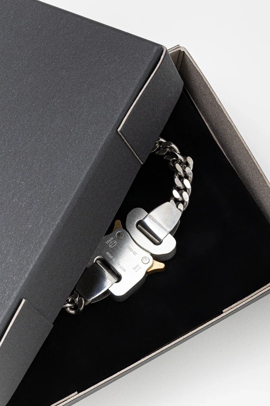 Doplnky Náhrdelník 1017 ALYX 9SM buckle necklace with charm AAUJW0231OT01 strieborná