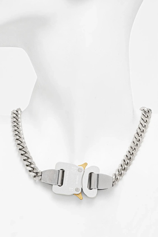 Náhrdelník 1017 ALYX 9SM buckle necklace with charm strieborná AAUJW0231OT01