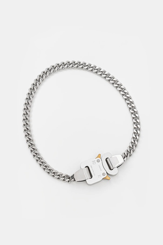 1017 ALYX 9SM collana metal buckle necklace argento AAUJW0240OT01