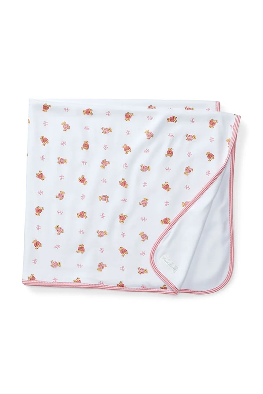 Polo Ralph Lauren kocyk niemowlęcy biały 310552469001