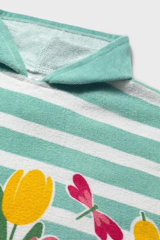 Dziewczynka Mayoral ręcznik bawełniany niemowlęcy 10895.4L.Baby.PPYA turkusowy