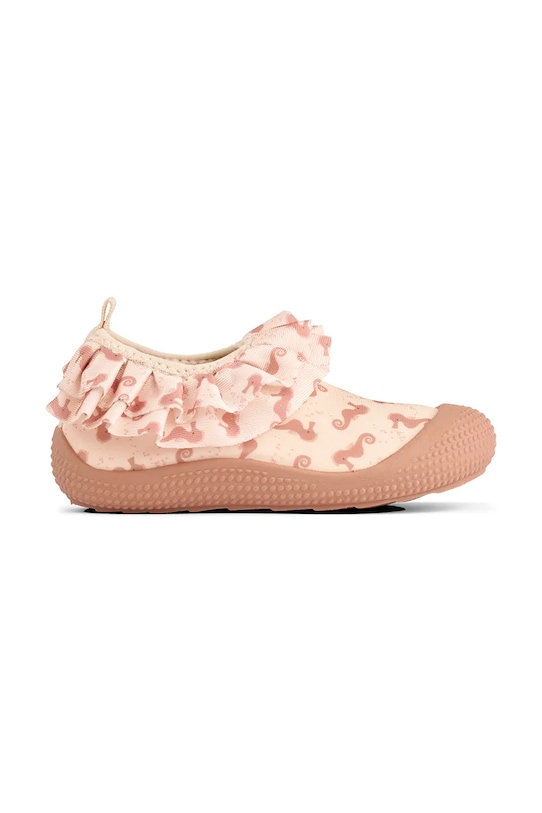 Liewood gyerek cipő vízbe Sonja Flounce Sea Shoe narancssárga LW19783