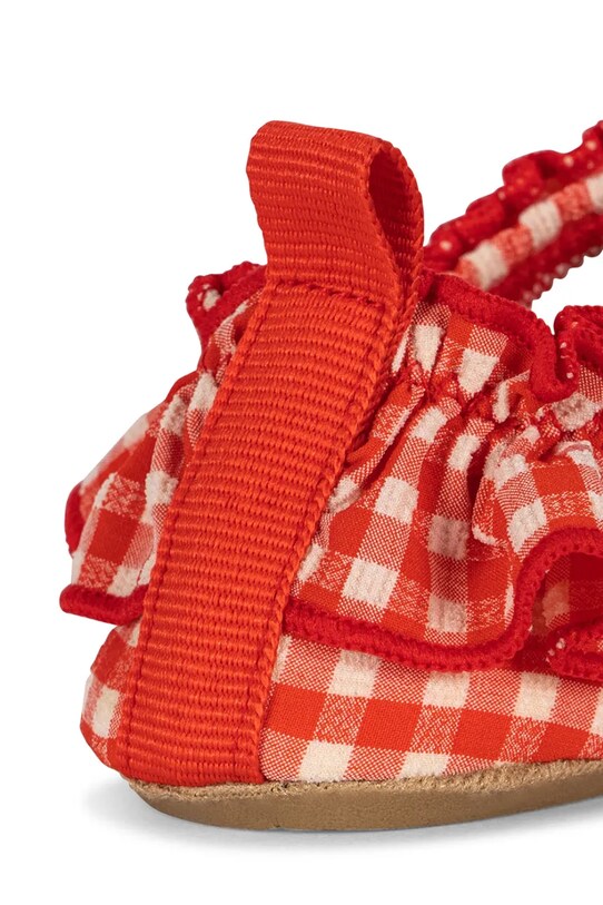 Otroški čevlji za vodo Konges Sløjd SOLINE SWIM SHOES rdeča KS102496