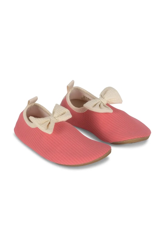 Konges Sløjd pantofi de apă pentru copii BOWIE SWIM SHOES roz KS102500